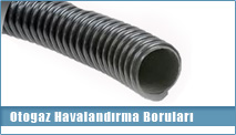 otogaz havalandırma boruları